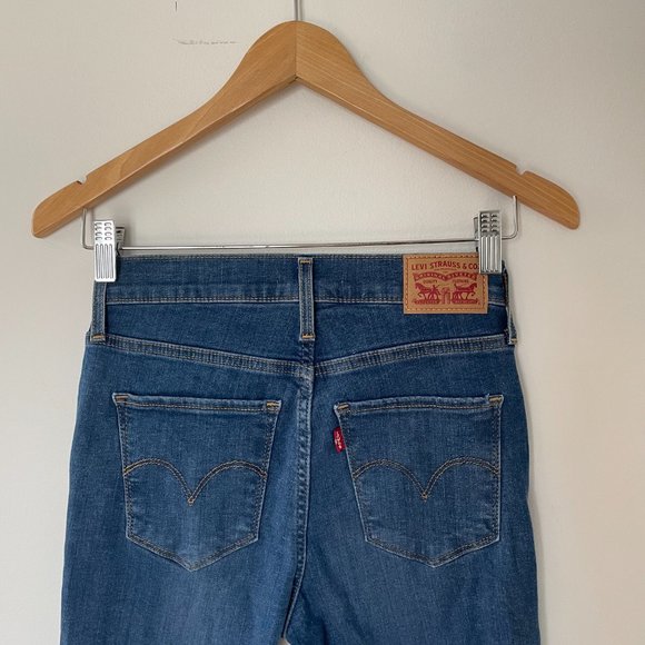 Brand New Levis 720 High Rise Super Skinny Jeans  Sz 25 - Picture 4 of 7